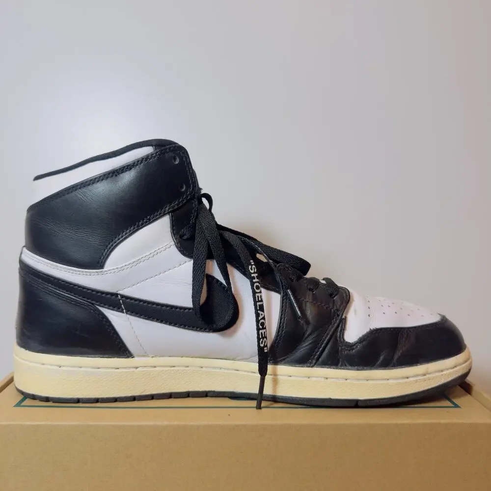 Nike Air Jordan 1 Retro High 2008 CDP Countdown Pack Black White OG Mens 11.5